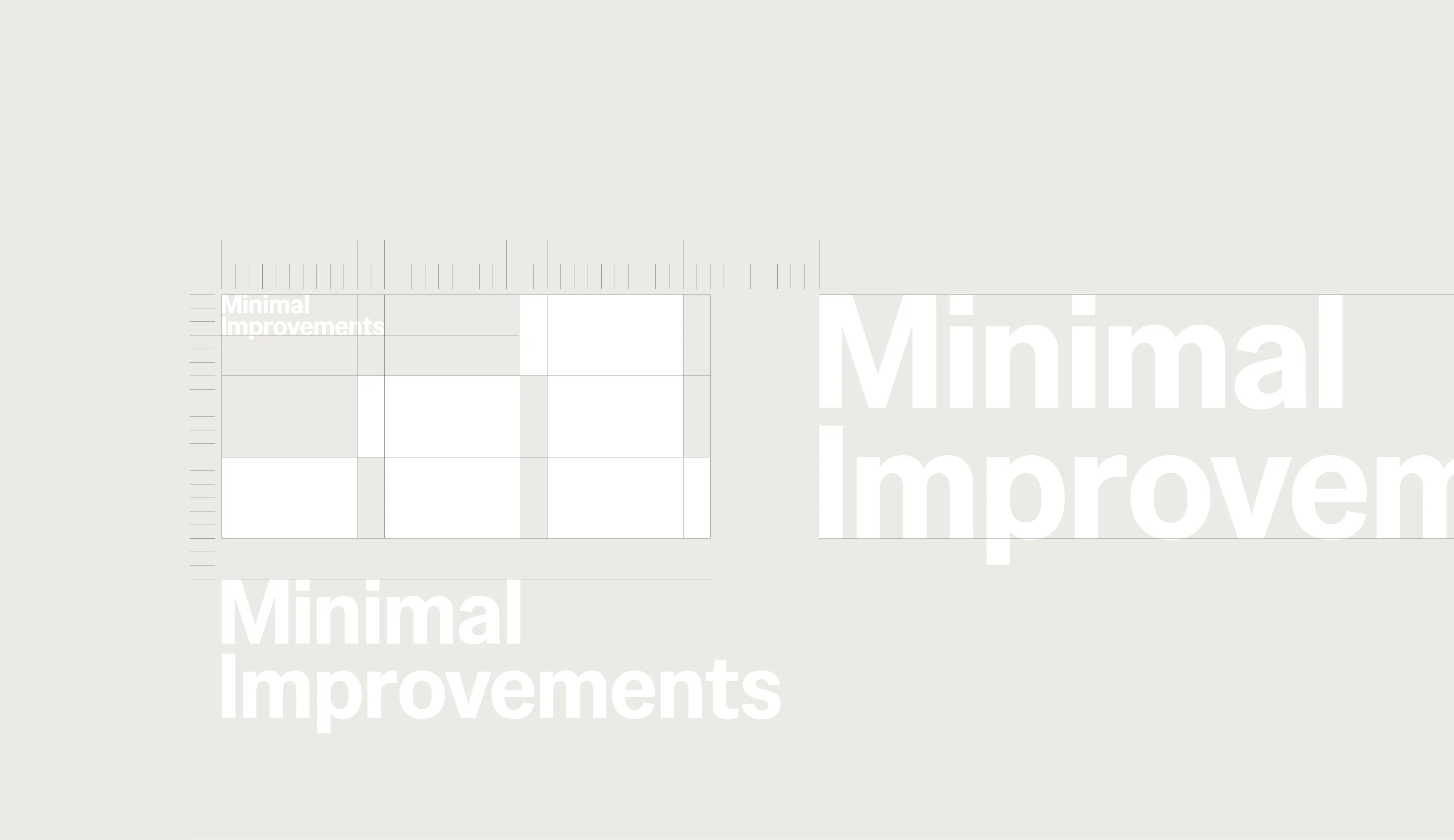 Minimal Improvements
