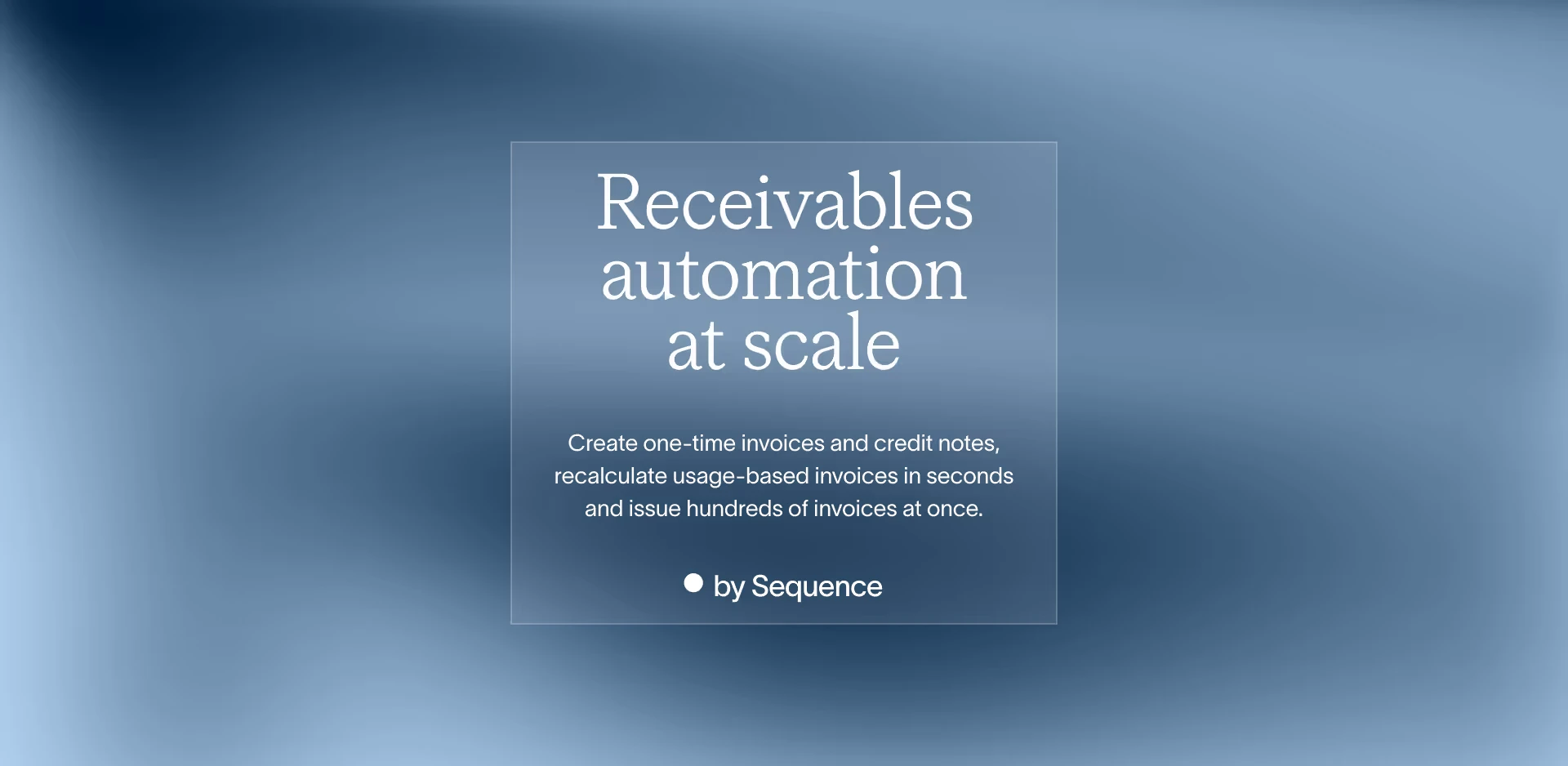 Sequence