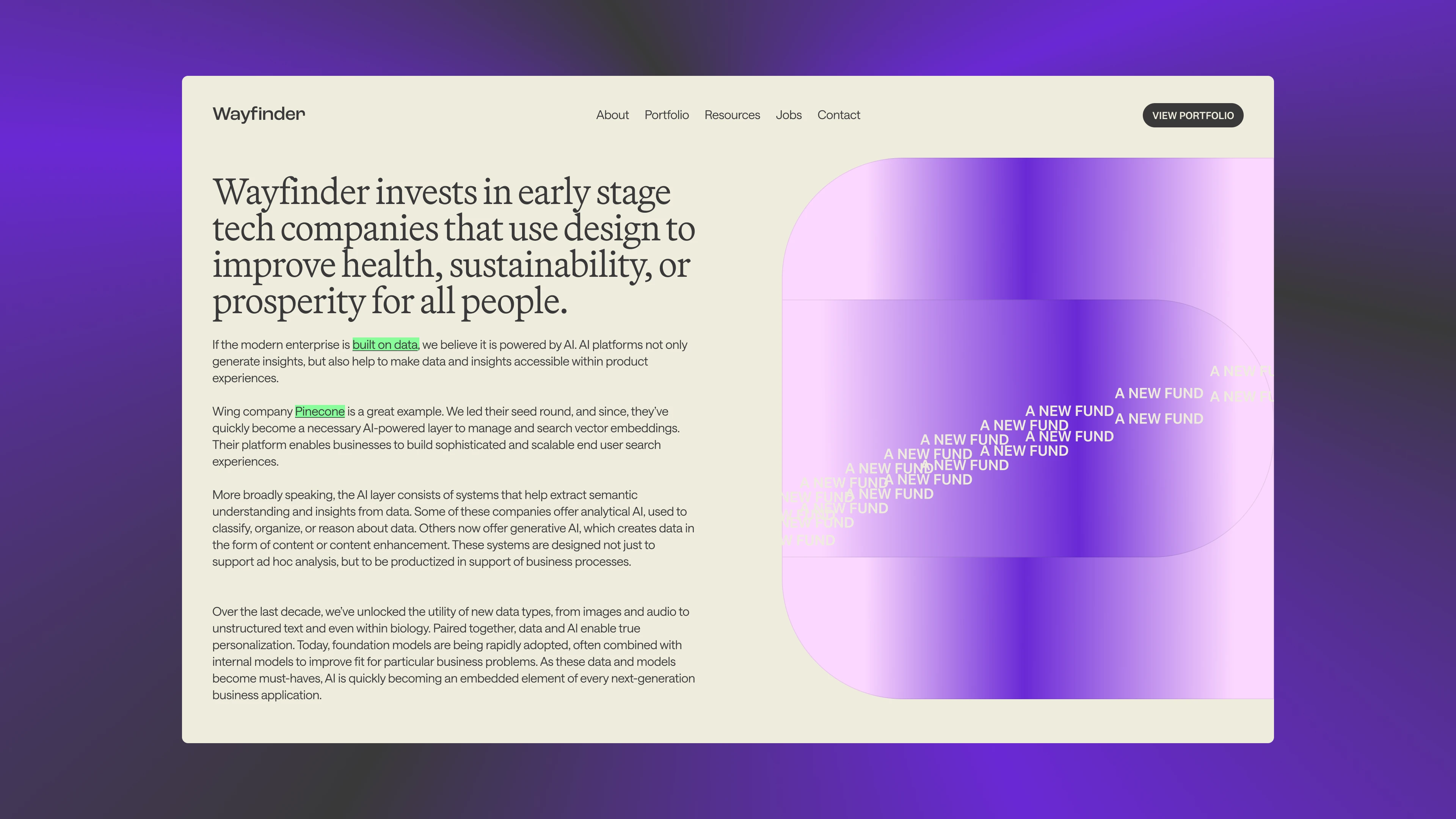 Wayfinder